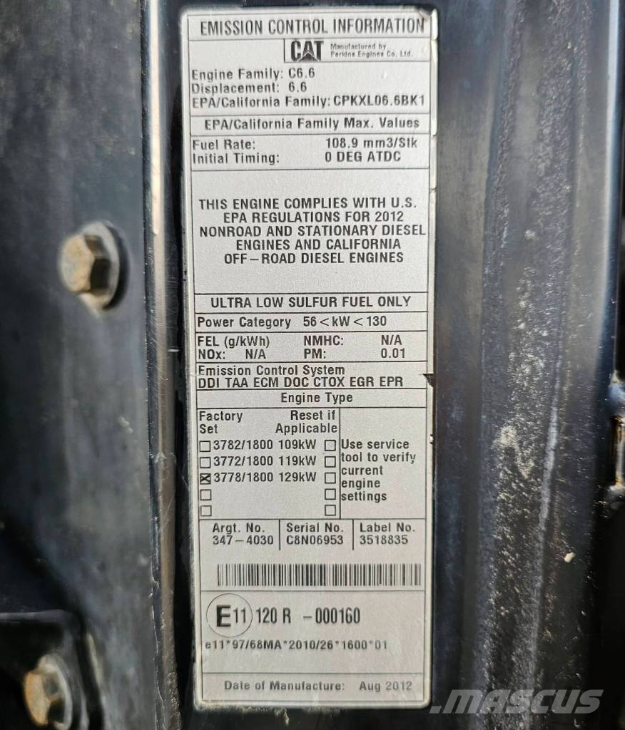CAT 924 K Hjullastere
