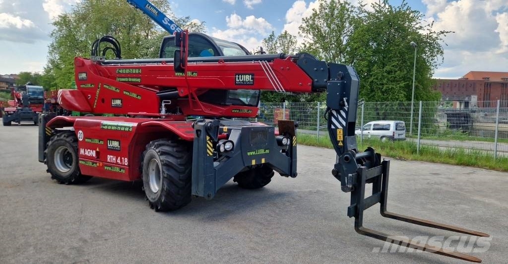 Magni RTH 4.18, Teleskopstapler Roto 18m/4t Kurottajat