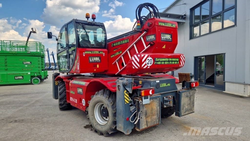 Magni RTH 4.18, Teleskopstapler Roto 18m/4t Kurottajat
