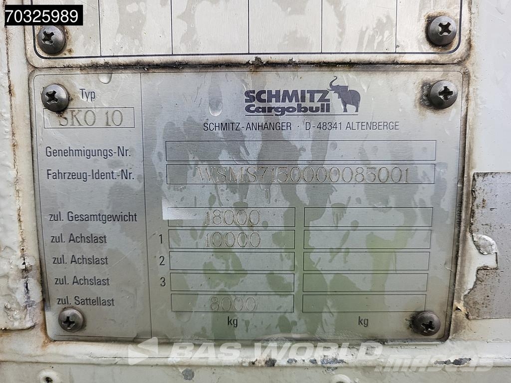 Schmitz Cargobull SKO10 Полуприцепы-Фургоны