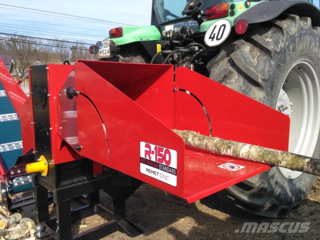 REMET Wood chipper R150+ conveyor belt 3m Haketuskoneet