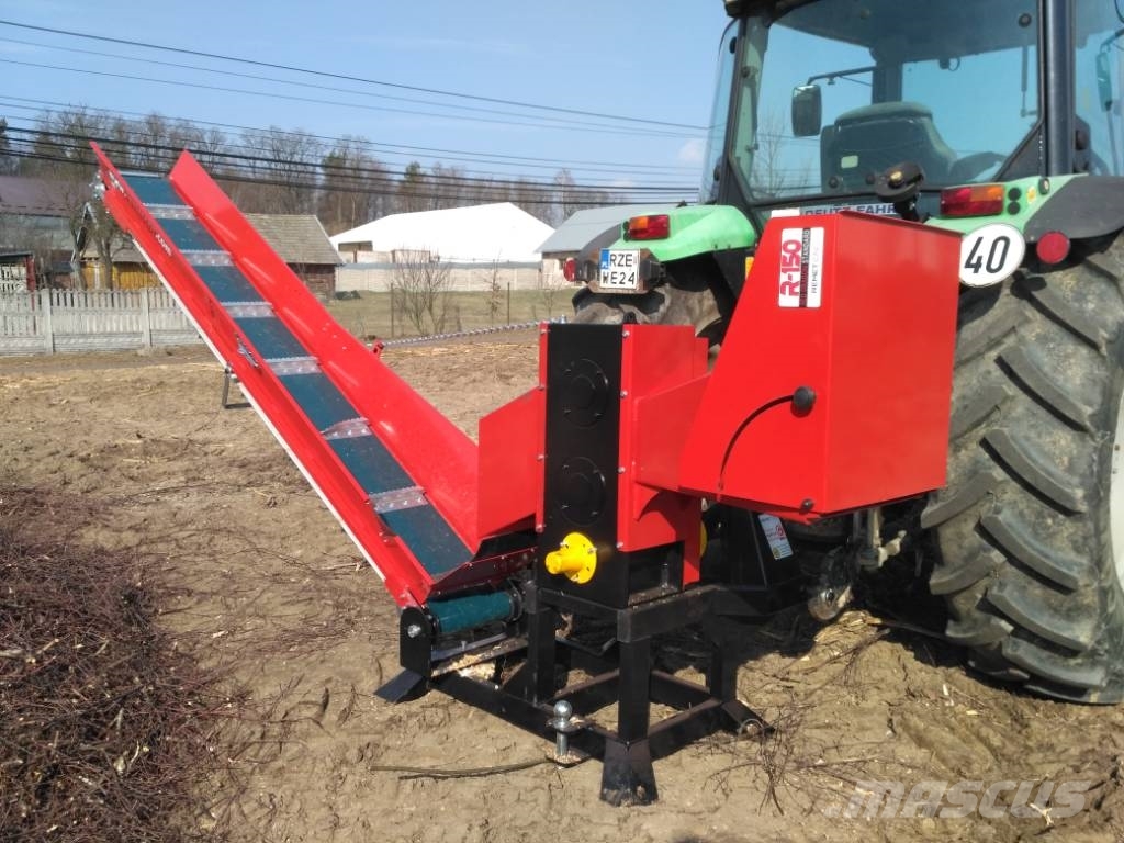REMET Wood chipper R150+ conveyor belt 3m Haketuskoneet
