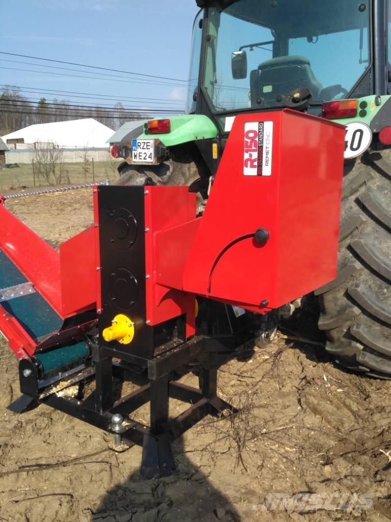 REMET Wood chipper R150+ conveyor belt 3m Haketuskoneet
