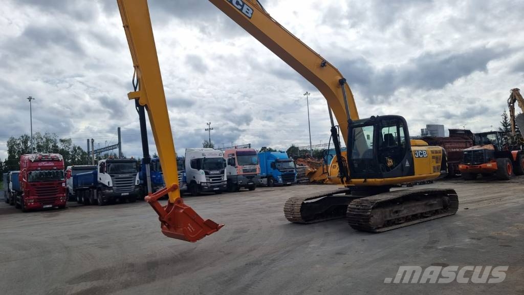 JCB JS 220 LC Long 16,5m Rupsgraafmachines