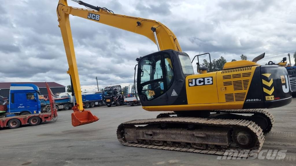 JCB JS 220 LC Long 16,5m Rupsgraafmachines