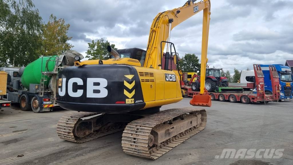 JCB JS 220 LC Long 16,5m Rupsgraafmachines