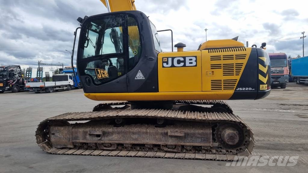 JCB JS 220 LC Long 16,5m Rupsgraafmachines