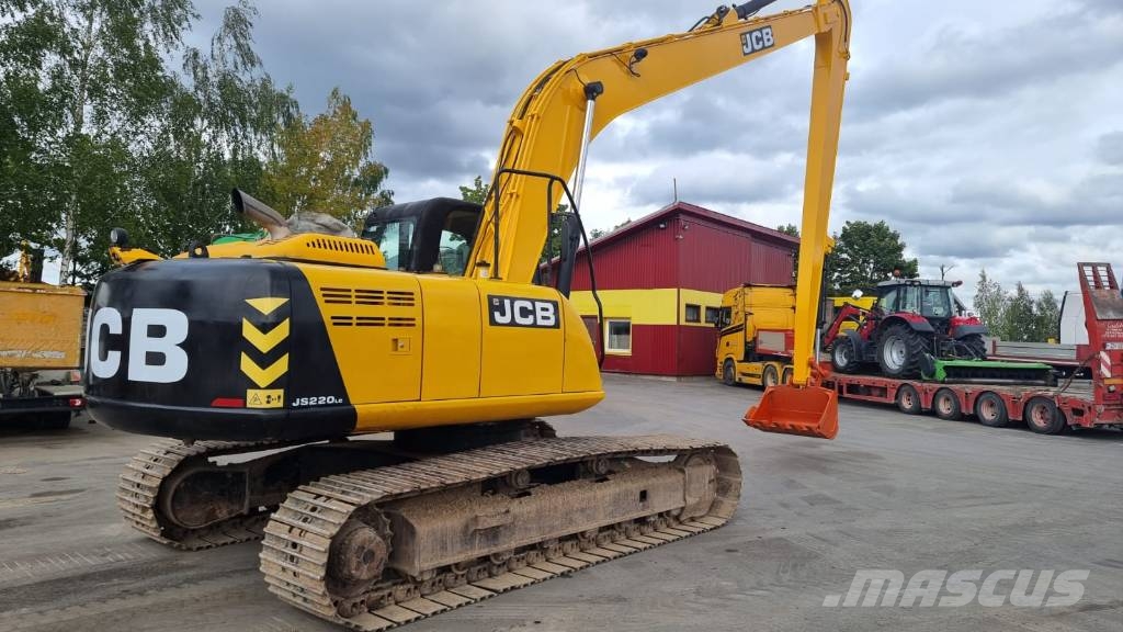 JCB JS 220 LC Long 16,5m Rupsgraafmachines