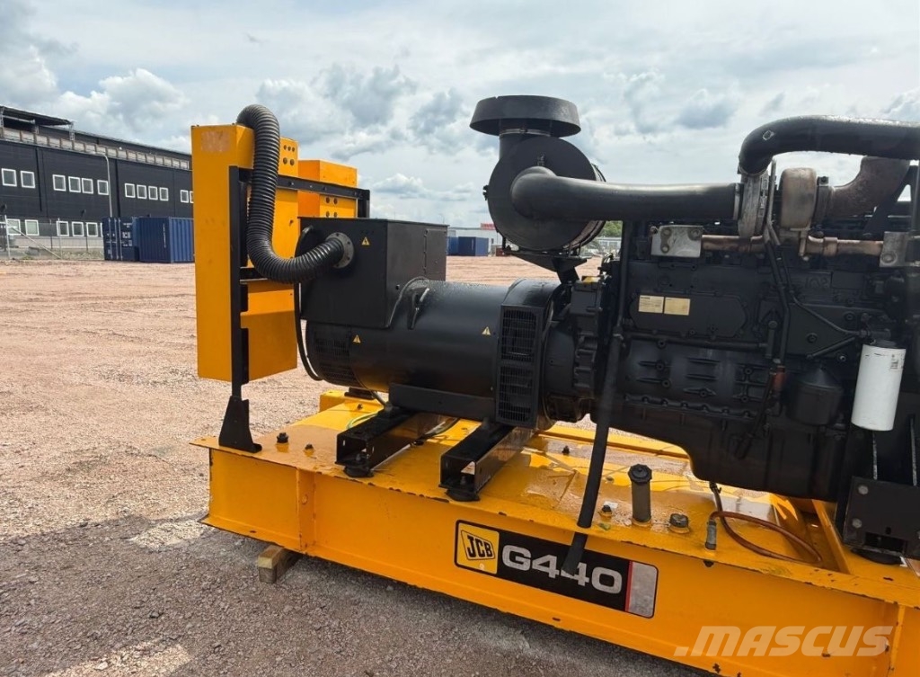 JCB Scania Notstromaggregat 400 KVA Generator 320 KW Dieselgeneraattorit