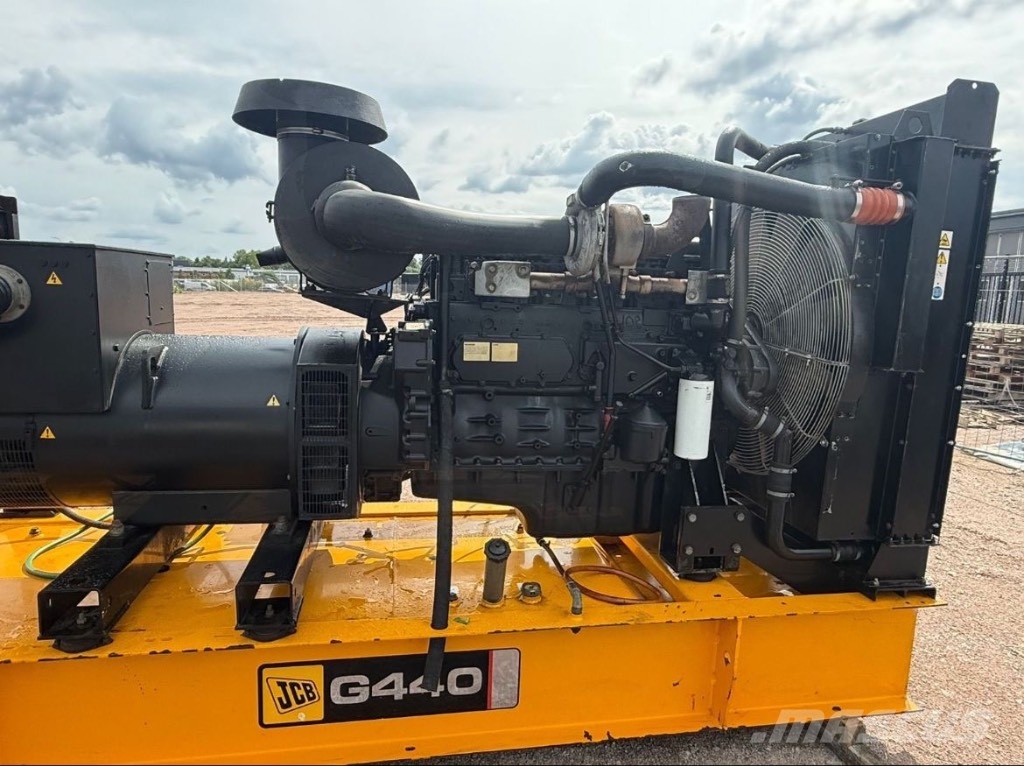 JCB Scania Notstromaggregat 400 KVA Generator 320 KW Dieselgeneraattorit
