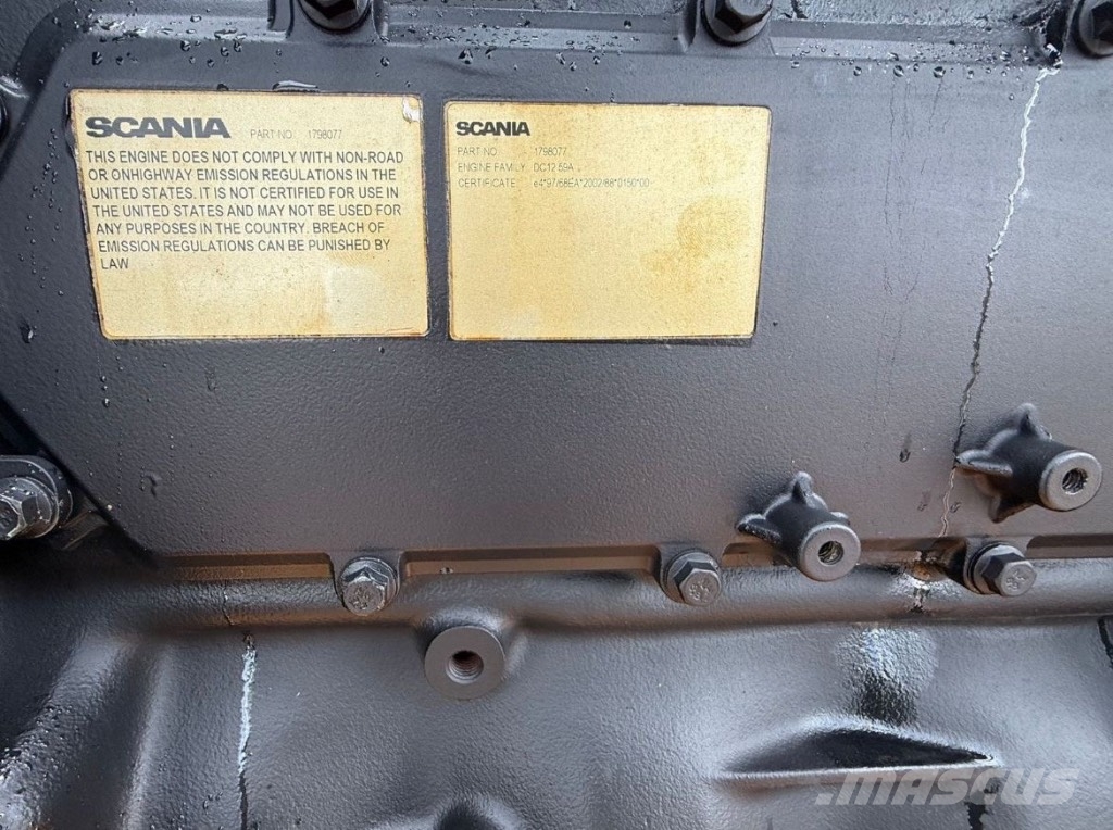 JCB Scania Notstromaggregat 400 KVA Generator 320 KW Dieselgeneraattorit