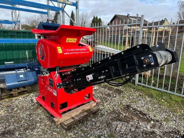 Red Rhino Typ 2000 mobile Brecheranlage 18.000 EUR Iseliikuvad purustid
