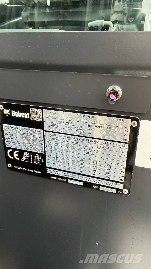 Bobcat B35NS Li-ion sähkötrukki Električni viličari