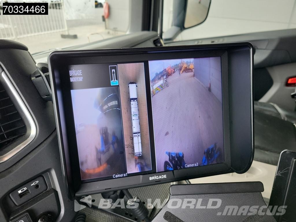 Scania P340 P 6X2 CNG ENGINE! 20m3 NTM garbage truck stee Camiones de basura