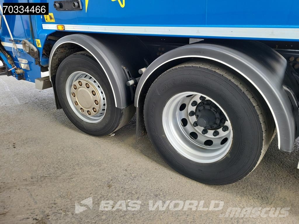 Scania P340 P 6X2 CNG ENGINE! 20m3 NTM garbage truck stee Camiones de basura