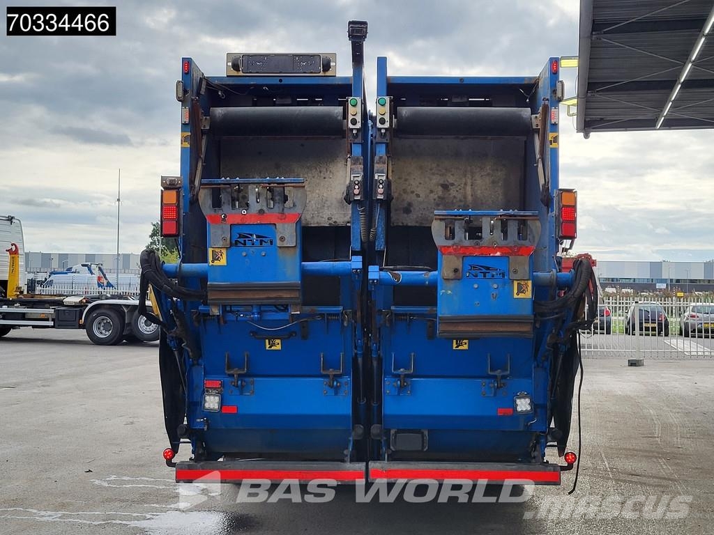 Scania P340 P 6X2 CNG ENGINE! 20m3 NTM garbage truck stee Camiones de basura