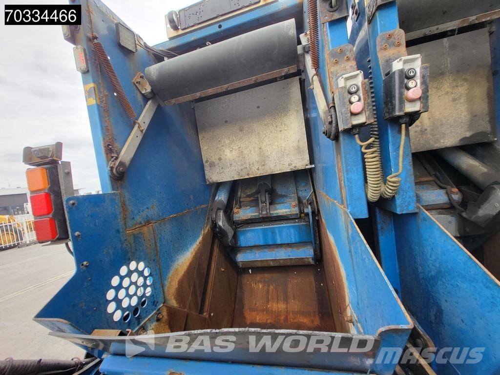Scania P340 P 6X2 CNG ENGINE! 20m3 NTM garbage truck stee Camiones de basura
