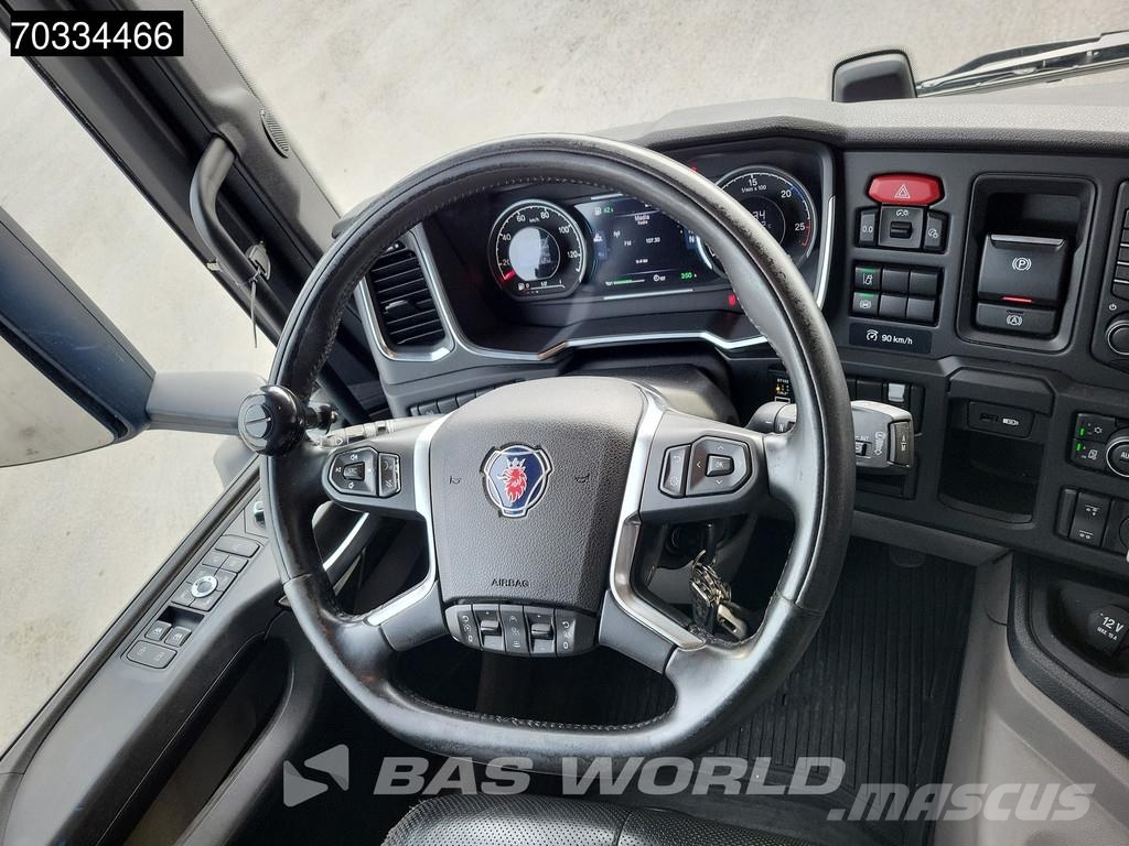 Scania P340 P 6X2 CNG ENGINE! 20m3 NTM garbage truck stee Camiones de basura