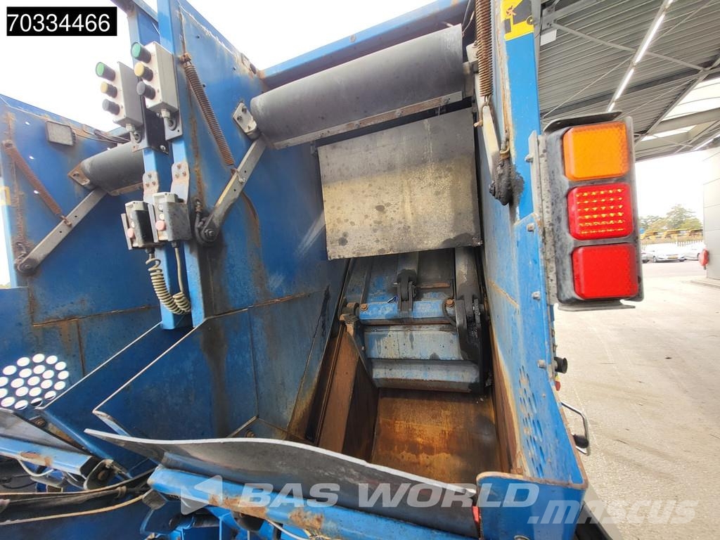 Scania P340 P 6X2 CNG ENGINE! 20m3 NTM garbage truck stee Camiones de basura