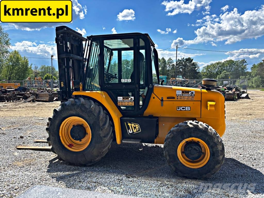 JCB 926 WÓZEK WIDŁOWY 2012R. MTH:1894 | JCB 930 MANITO Diesel heftrucks