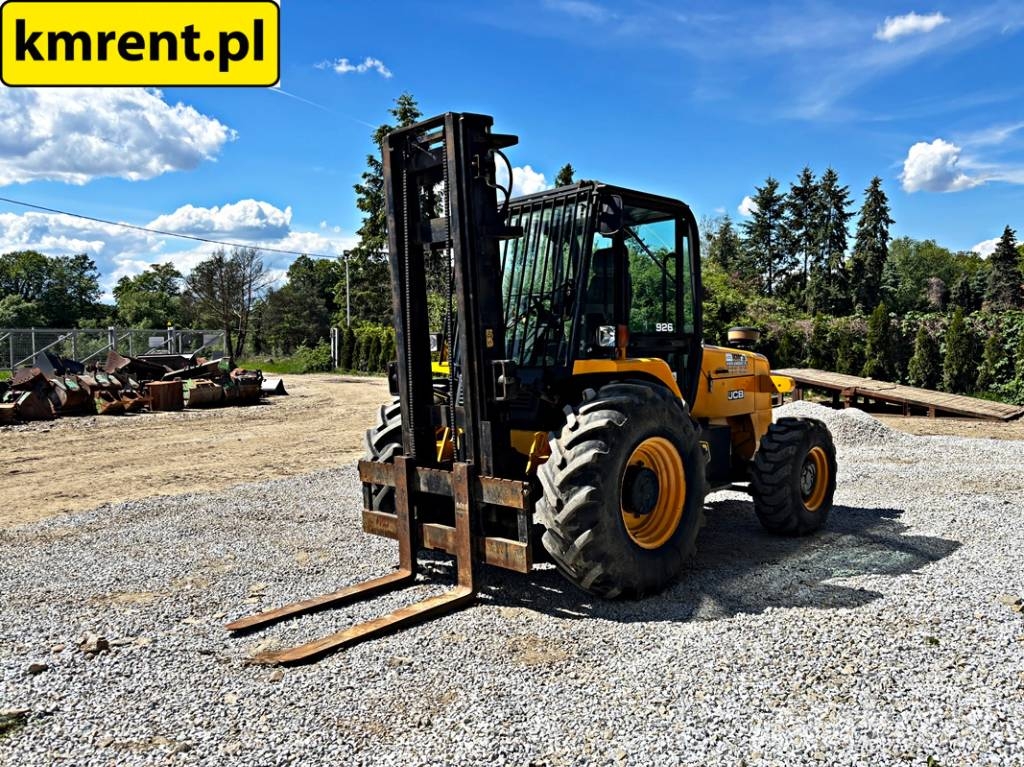 JCB 926 WÓZEK WIDŁOWY 2012R. MTH:1894 | JCB 930 MANITO Diesel heftrucks