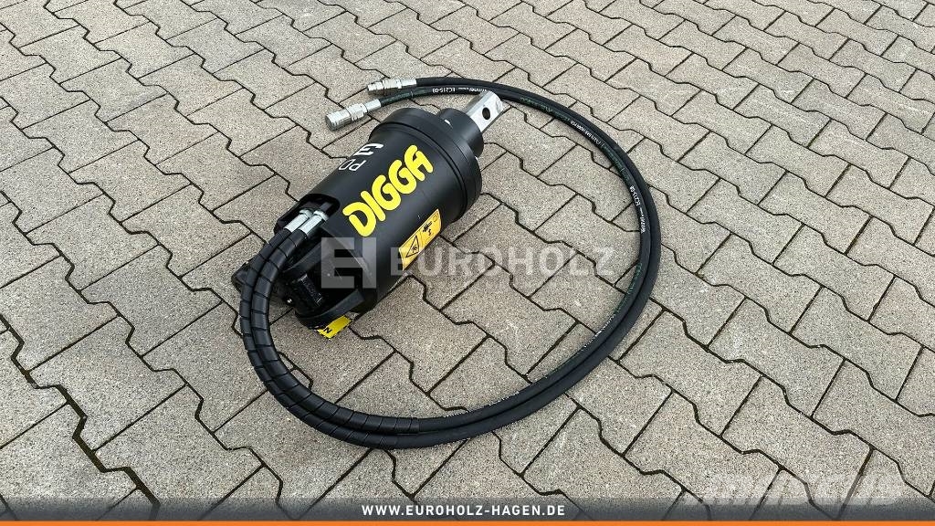  [Digga] Digga PD3 Erdbohrer Motor mit Schläuchen 2 Τρυπάνια