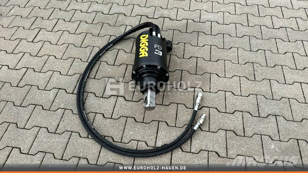  [Digga] Digga PD3 Erdbohrer Motor mit Schläuchen 2 Τρυπάνια