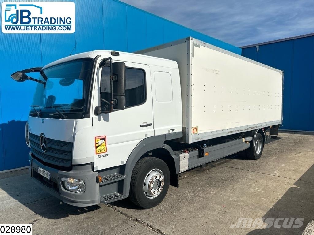Mercedes-Benz Atego 1318 EURO 6, ACC, Palfinger Bakwagens met gesloten opbouw