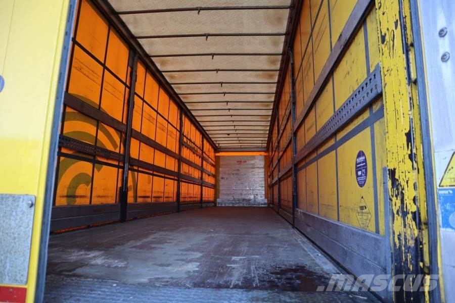 Schmitz CARG SCB3ST CoC Documents, TuV Loading Certificate Curtainsideranhänger