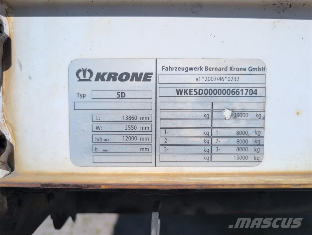 Krone perävaunu Kofferauflieger