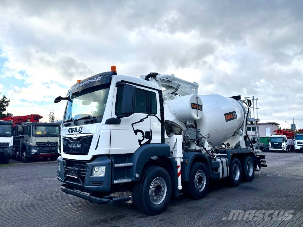 MAN TGS 41.440 CIFA MK 28L / 9 cbm Camión hormigonera