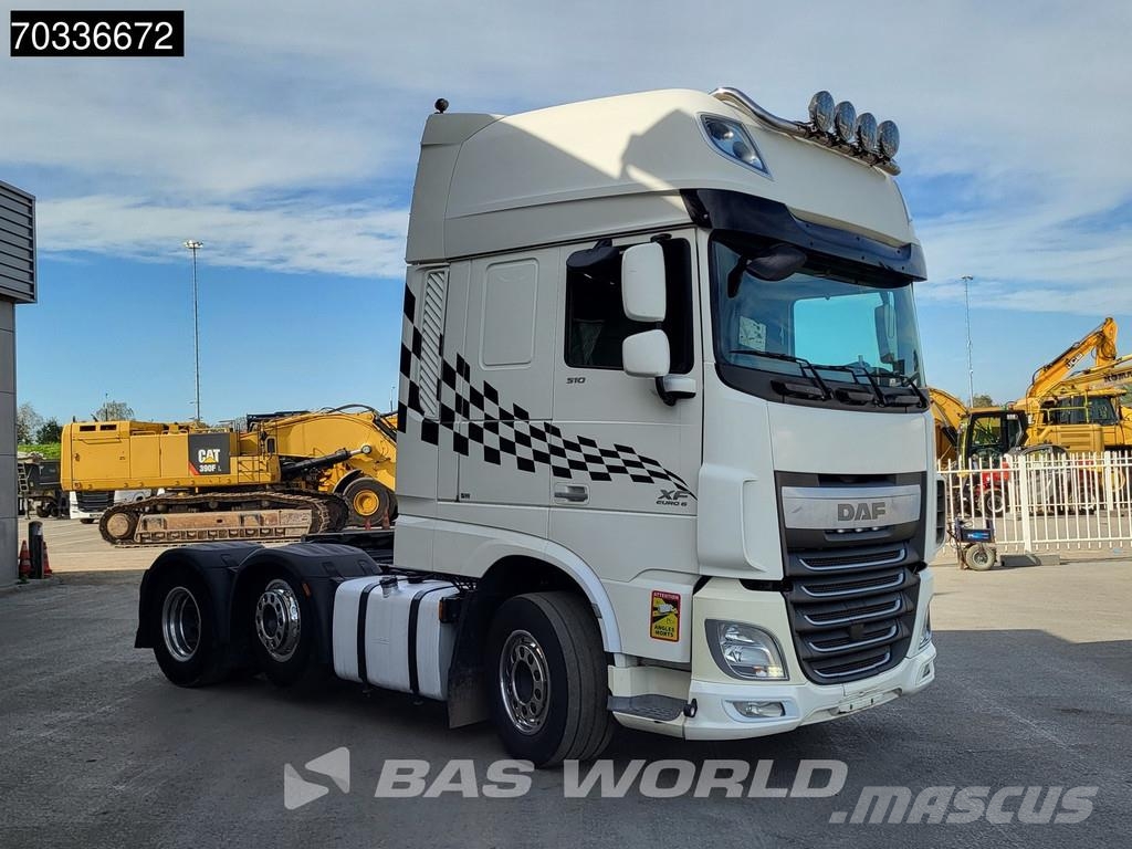 DAF XF 510 XF 6X2 SSC APK 02-2027 Lift+Lenkachse ACC Тягачі