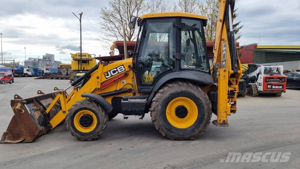 JCB 3 CX Graaf-laadcombinaties