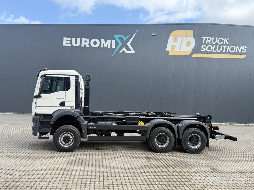 MAN TGS 33.440 MAN TGS 33.440 6x6 Euro6e Hyva - Hiab M Hook lift trucks