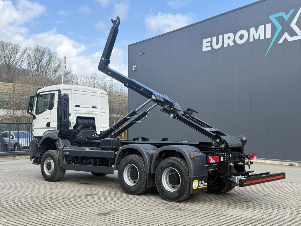 MAN TGS 33.440 MAN TGS 33.440 6x6 Euro6e Hyva - Hiab M Hook lift trucks