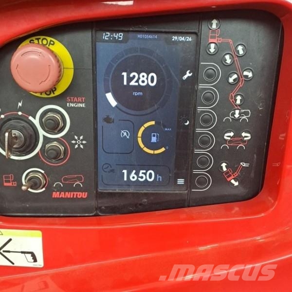 Manitou 160ATJ + Plataforma de trabajo articulada