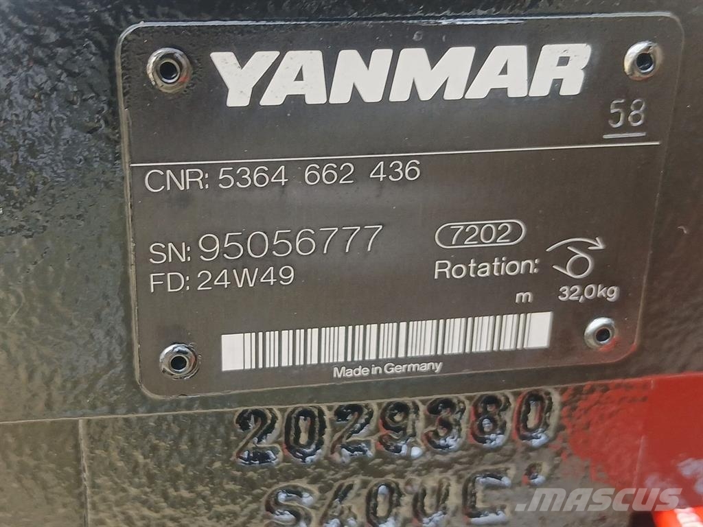 Yanmar TW75/B75W-5364662436-Drive pump/Fahrpumpe/Rijpomp Hidraulice
