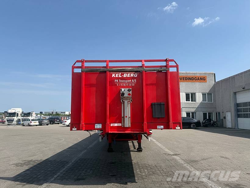 Kel-Berg 3 axle Extendable / Ausziehbarer auflieger Pritschenauflieger