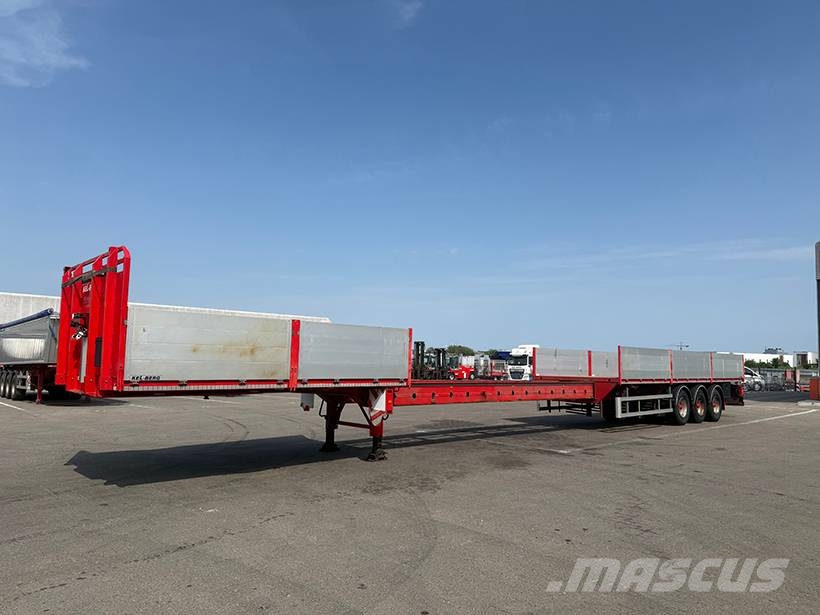 Kel-Berg 3 axle Extendable / Ausziehbarer auflieger Pritschenauflieger