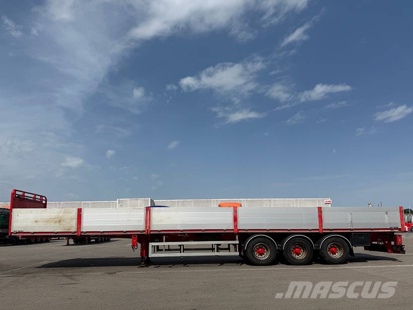 Kel-Berg 3 axle Extendable / Ausziehbarer auflieger Pritschenauflieger