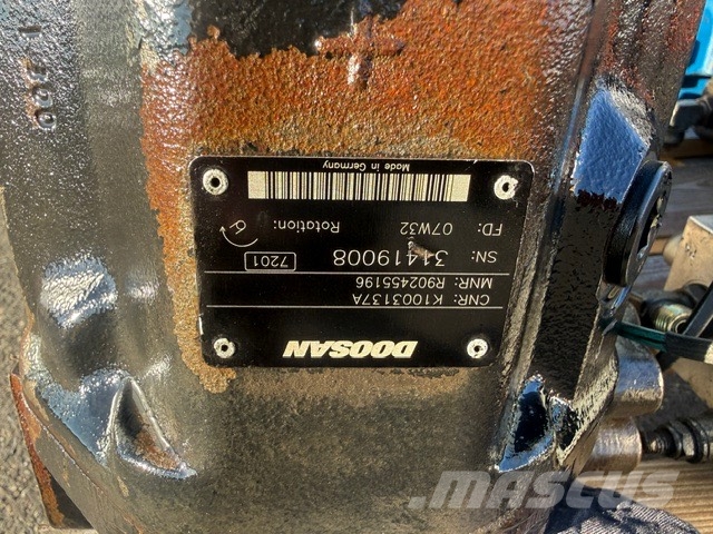 Doosan DL 400 HYDRAULIC PARTS COMPLET Hidraulikos įrenginiai