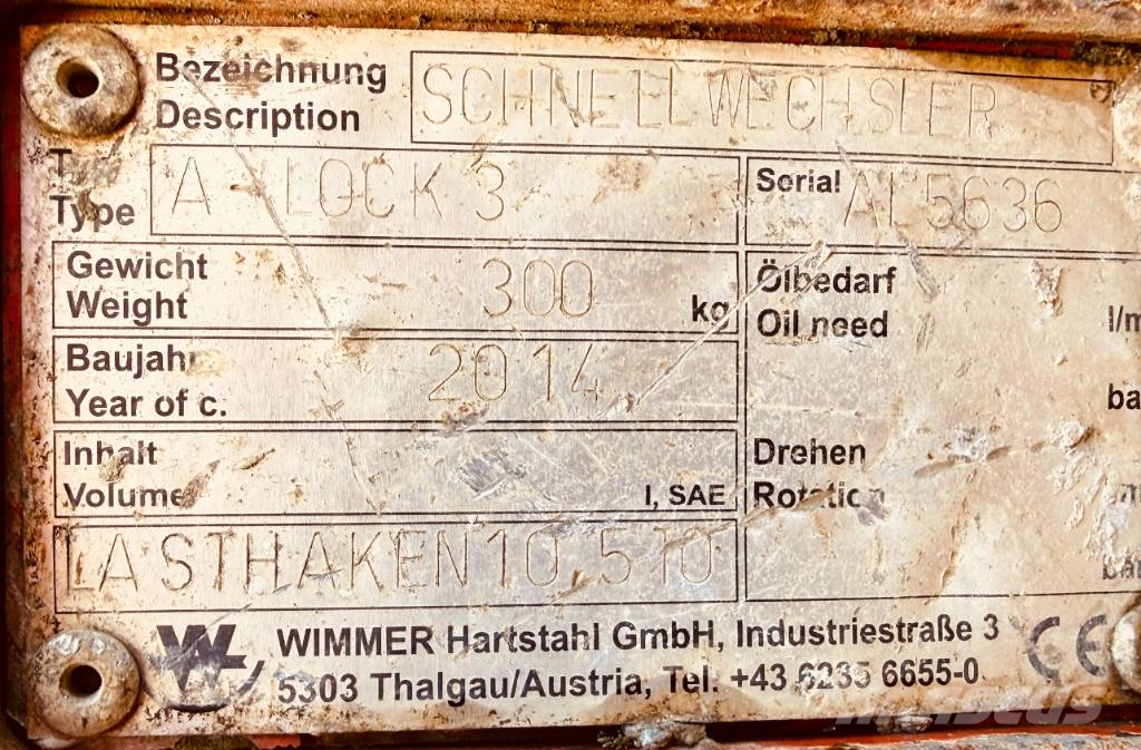 Wimmer Böschungslöffel Utovarne korpe