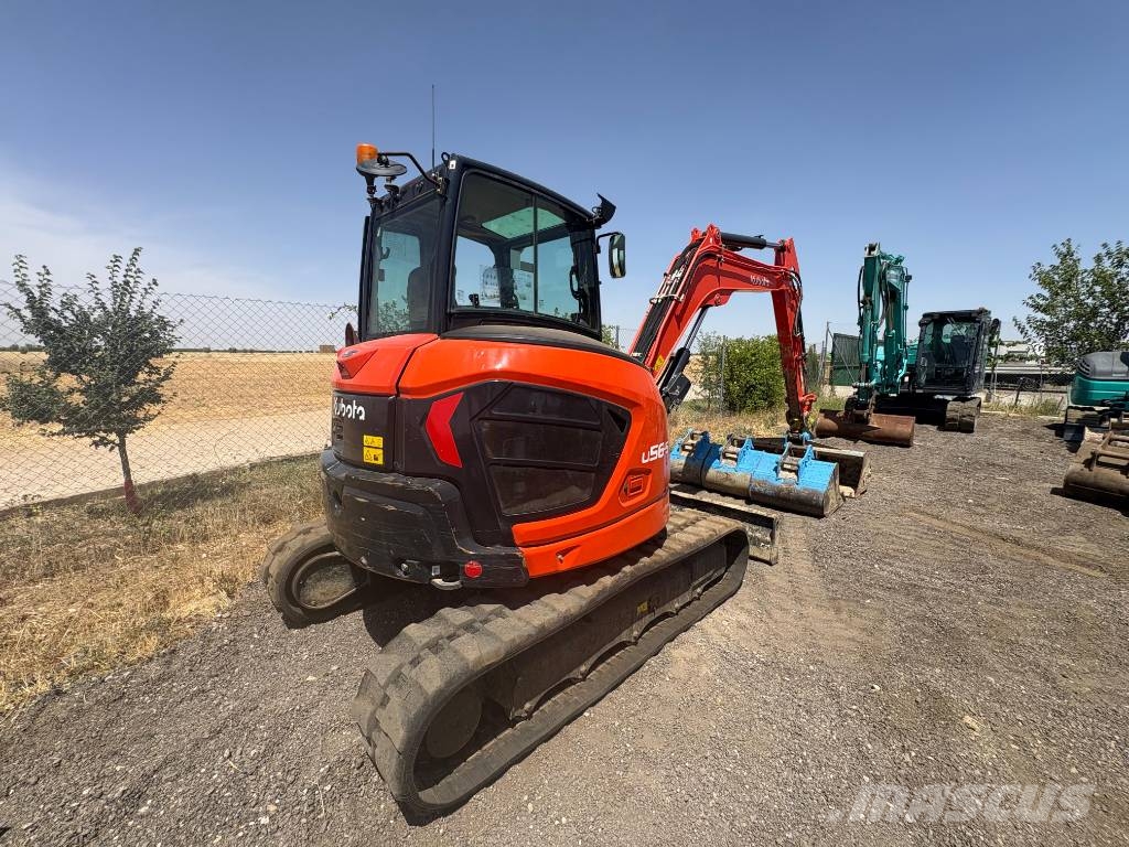 Kubota U 56-5 Midi excavators 7t - 12t