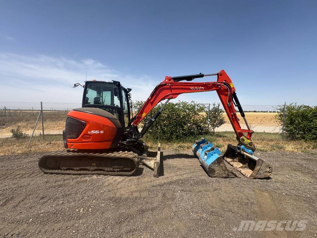 Kubota U 56-5 Midi excavators 7t - 12t