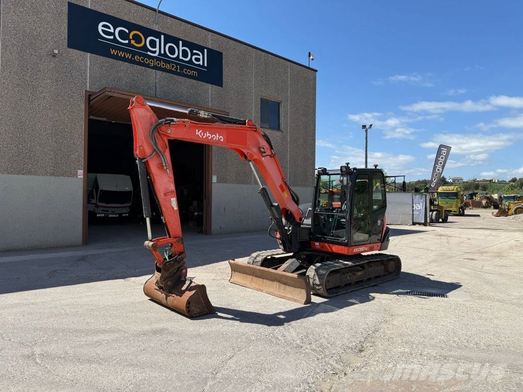 Kubota KX 080-4 中型挖掘机