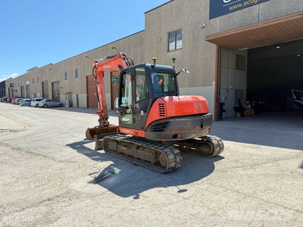 Kubota KX 080-4 中型挖掘机