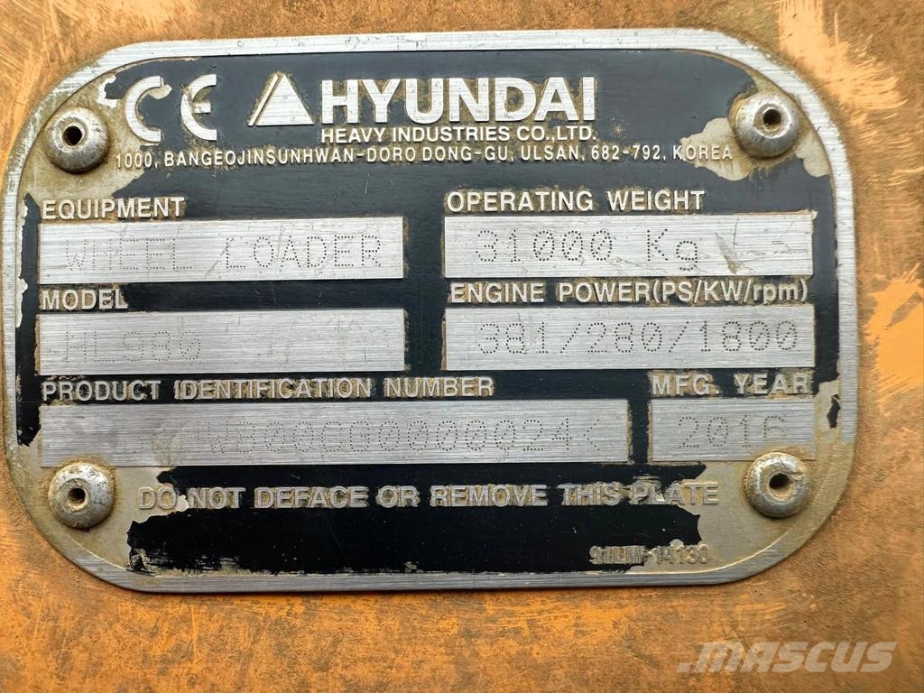 Hyundai HL980 | A/C | German Machine! Rataslaadurid