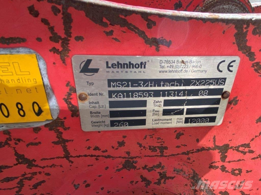 Hitachi ZX 180, ZX 225, ZX 250 Lehnhoff MS21 HS21 Raupenbagger