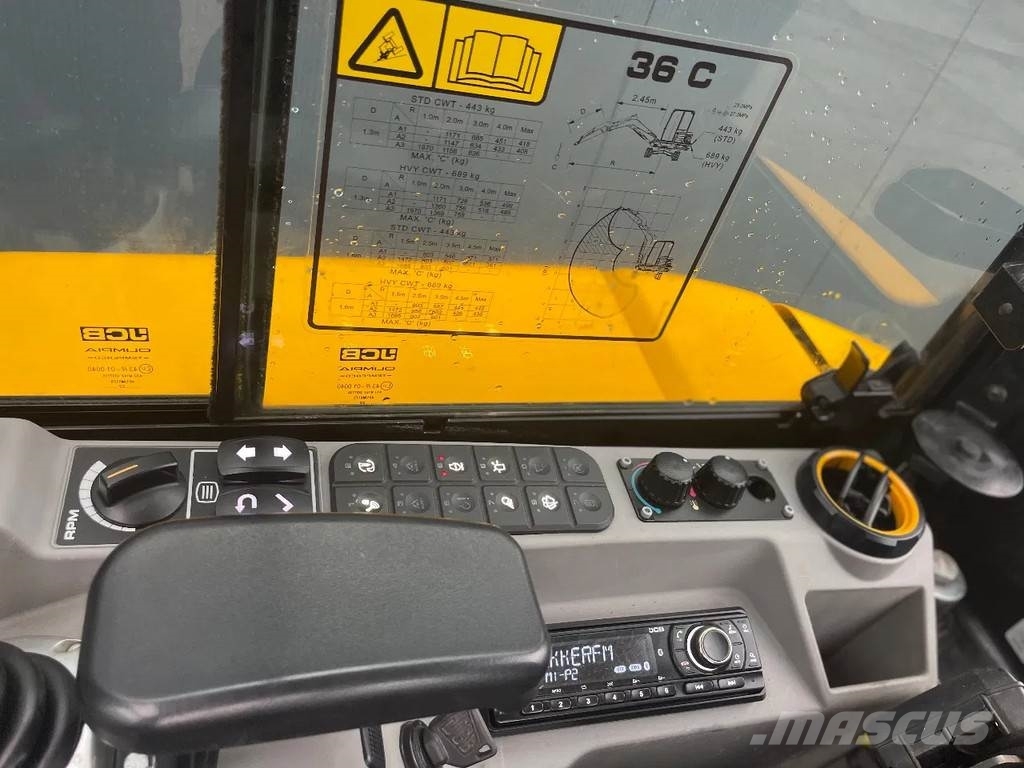 JCB 36c1 Minibagger < 7t