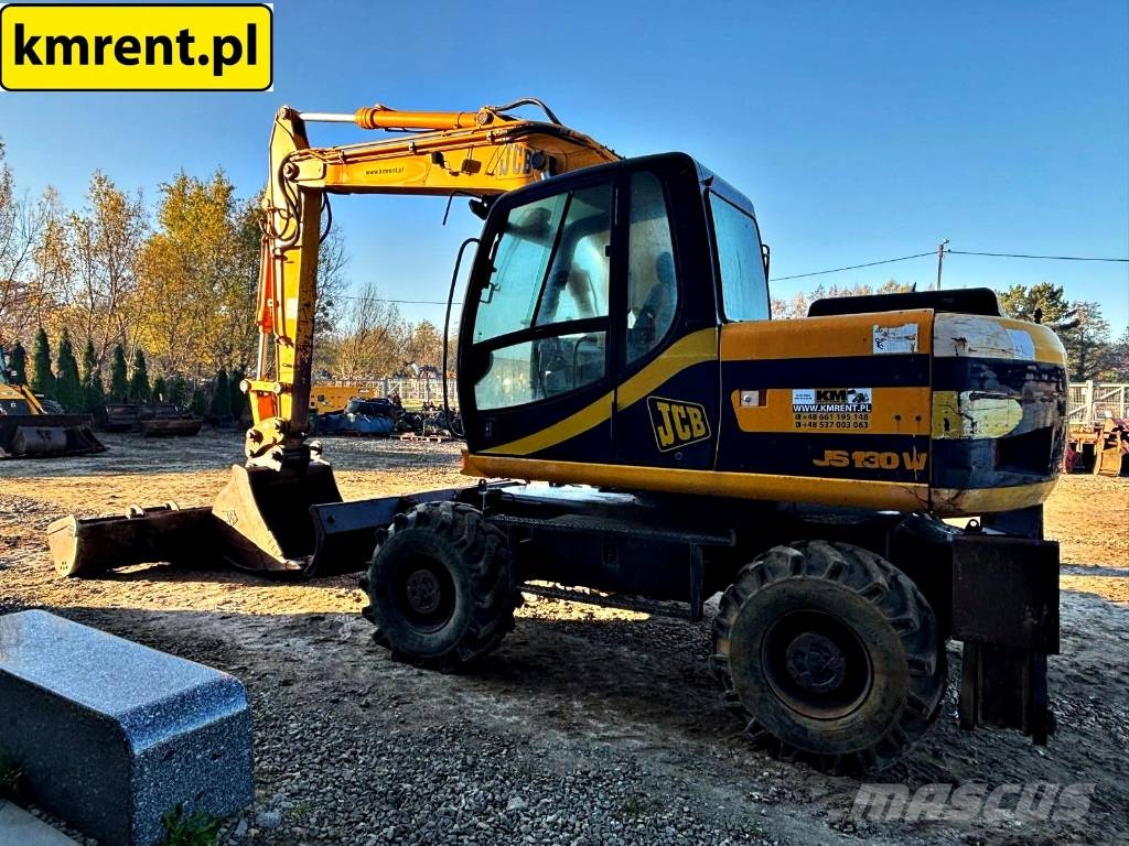 JCB JS 130 W KOPARKA KOŁOWA 2002r. | KOMATSU PW 140 CA Wielgraafmachines
